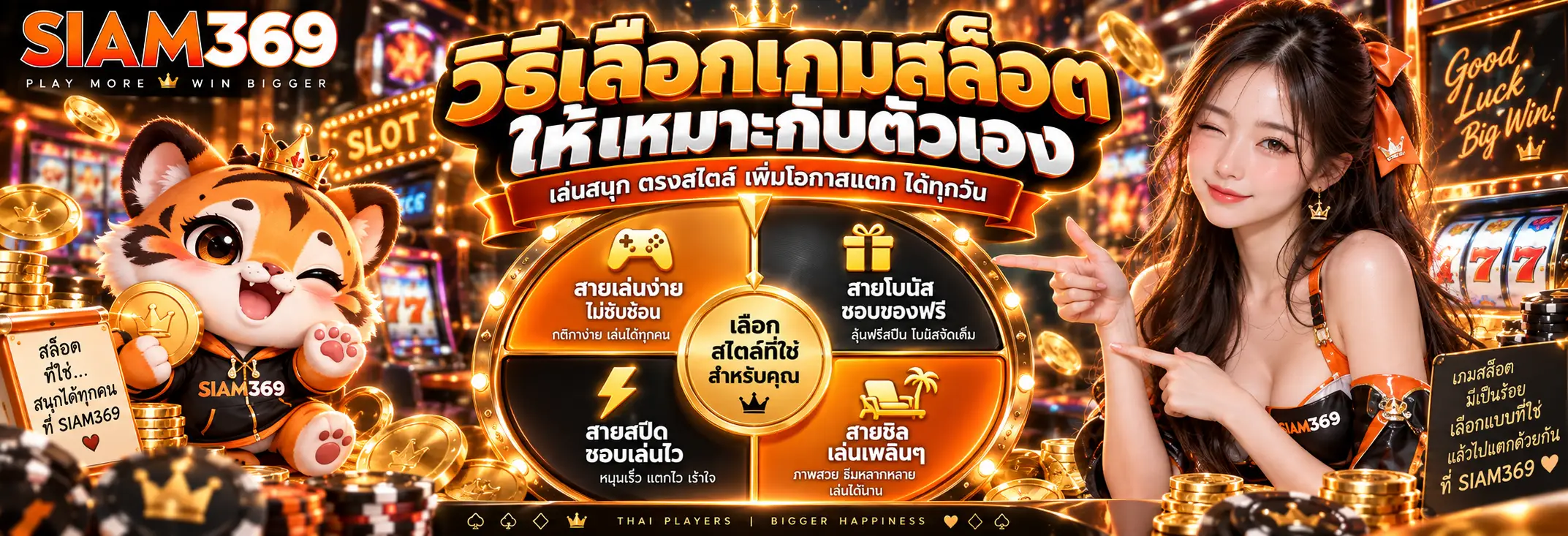 วิธีเลือกเกมสล็อตให้เหมาะกับตัวเอง